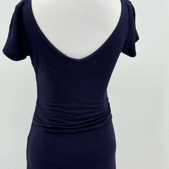 Boden Navy Maxi tee shirt dress-Size 4 - Picture 3 of 6